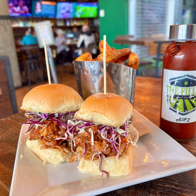 Pulled Pork Slider.